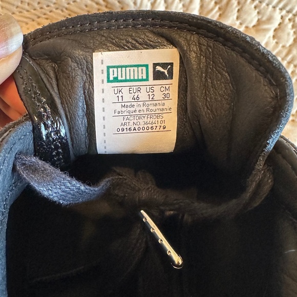 Fenty X Puma Creeper Wrinkled Patent Leather Sneaker - Picture 7 of 7